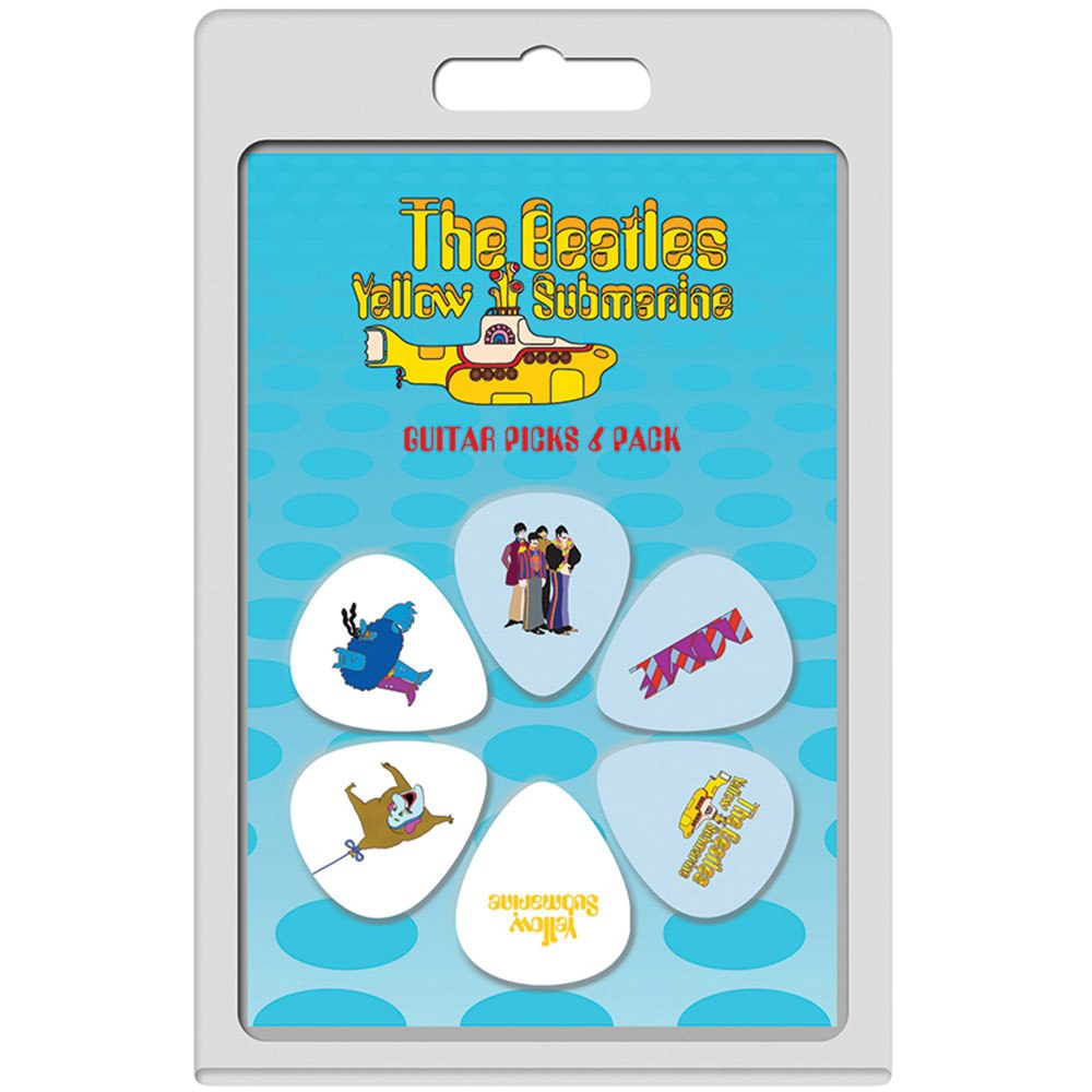 The Beatles - Yellow Submarine 1 6Pack Plectrum - Multicolours